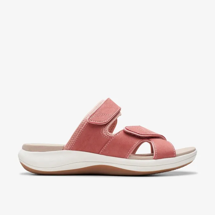 Mira Ease Dusty Rose Women Clarks Sandals and Flip Flops