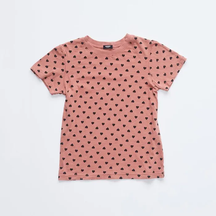 MONROW Kids Kids Heart Crew Neck 8211 Kids
