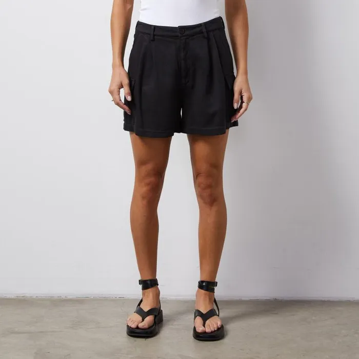 MONROW Shorts Soft Twill Cargo Short 8211 Women