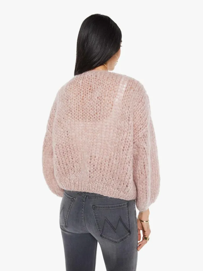 Mother Denim Mohair Bomber Cardigan Antique Pink 8211 Women Mother Denim Mohair Bomber Cardigan Antique Pink 8211 Women