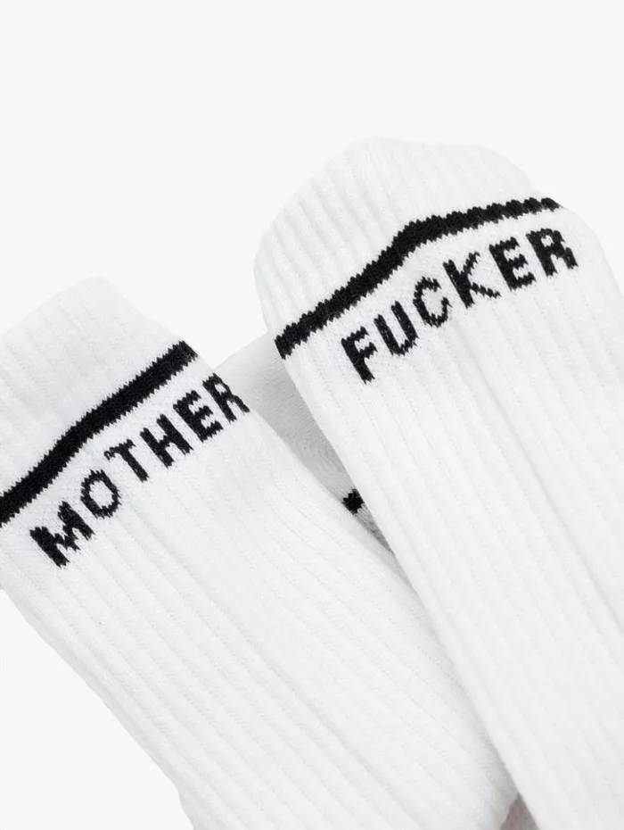 Mother Denim Socks Baby Steps Women039s Mother Fuckerwhite 8211 Women Mother Denim Socks Baby Steps Women039s Mother Fuckerwhite 8211 Women