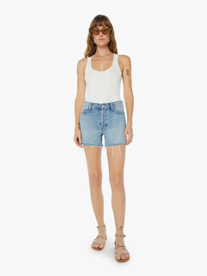 Mother Denim The Skipper Short And Long Fray Wash Leap At The Chance 8211 Women Mother Denim The Skipper Short And Long Fray Wash Leap At The Chance 8211 Women