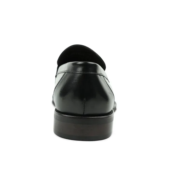Nathan Penny Loafer 8211 Black Men Bruno Magli Loafers and Slipons