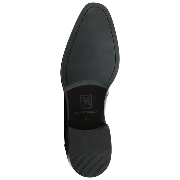 Nathan Penny Loafer 8211 Black Men Bruno Magli Loafers and Slipons