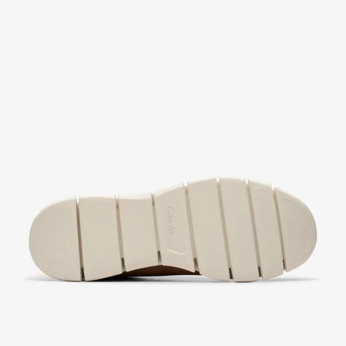 Nature X One Dark Tan Leather Men Clarks Sneakers