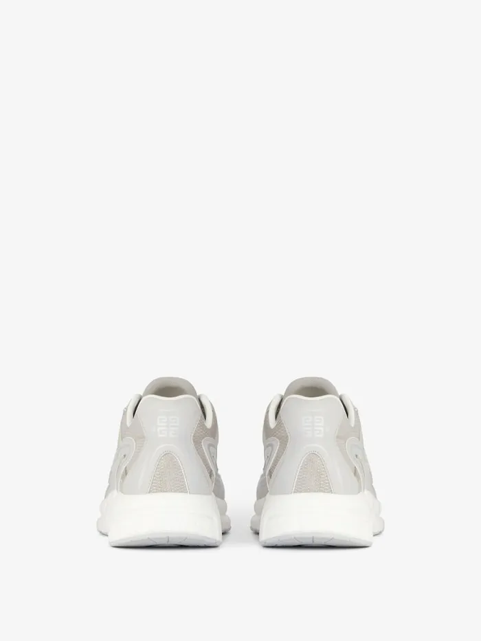 Nfnty52 Sneakers In Suede And Mesh Light Grey Men Givenchy Sneakers
