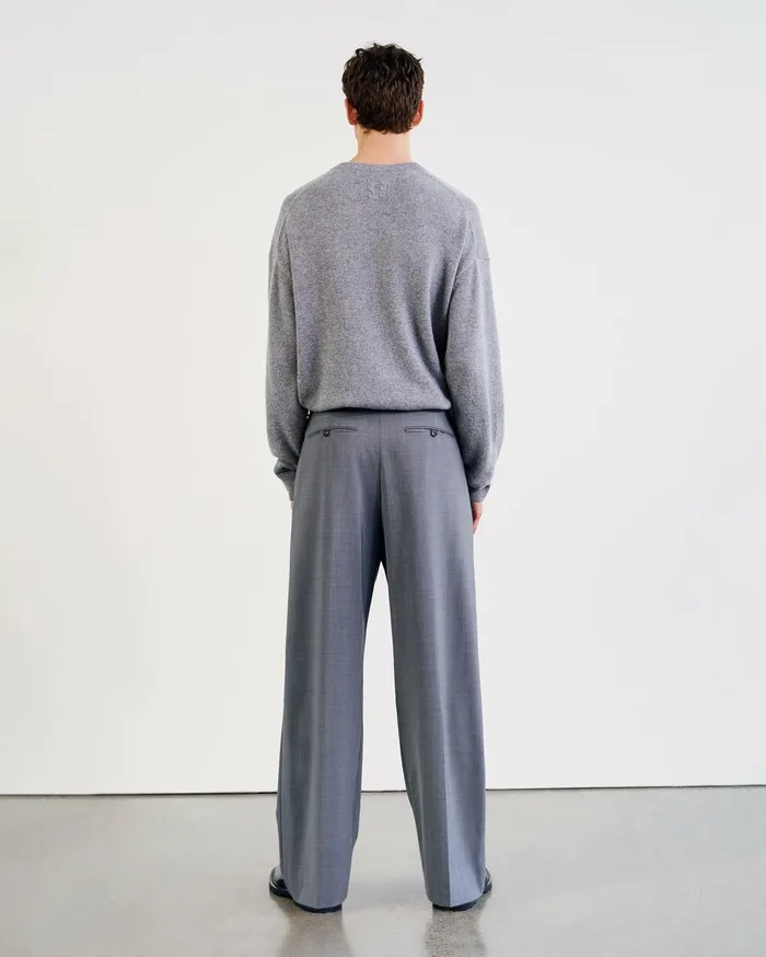 Nili Lotan HAGEN SWEATER Black Men Sweaters