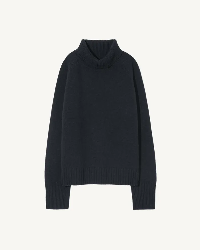 Nili Lotan LANIE SWEATER Light Army Green Women Knits and Sweaters