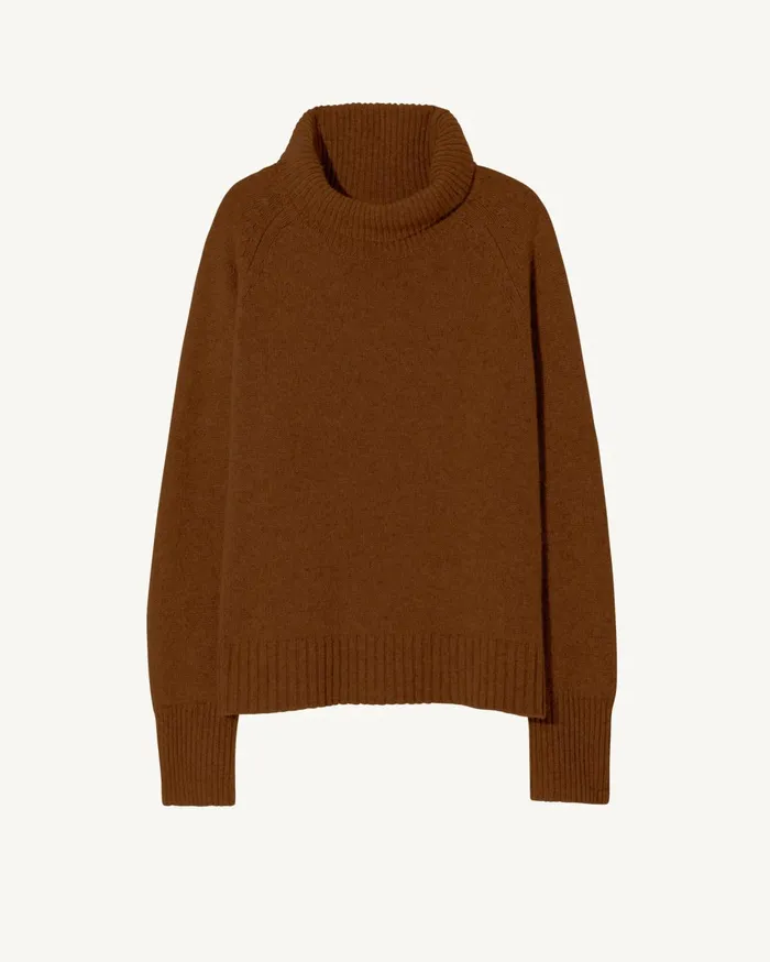 Nili Lotan LANIE SWEATER Light Army Green Women Knits and Sweaters