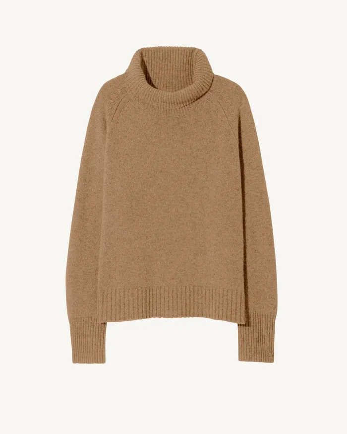 Nili Lotan LANIE SWEATER Light Army Green Women Knits and Sweaters