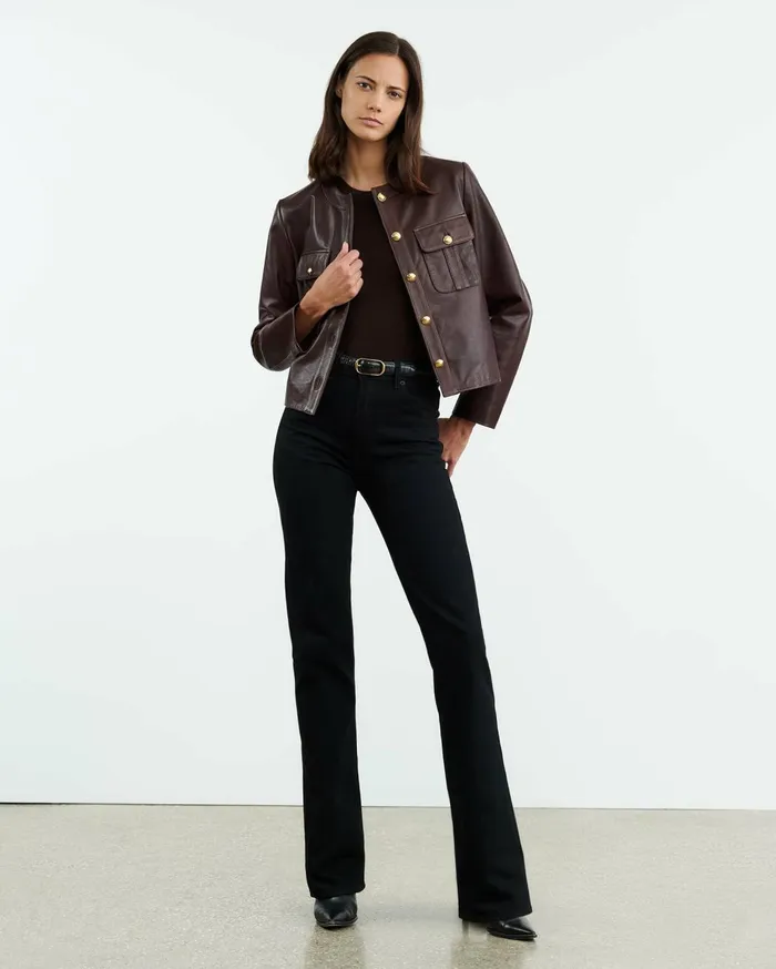 Nili Lotan MAY CASHMERE TANK Espresso Women Tops