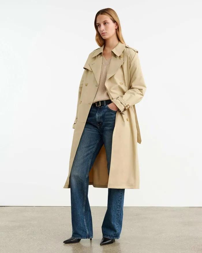 Nili Lotan SHAGAN CASHMERE SWEATER Parchment Women Knits and Sweaters