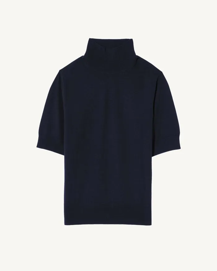 Nili Lotan SIRANI SWEATER Midnight Women Knits and Sweaters