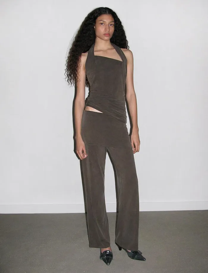 No 1093 Alexia Brown Women Paloma Wool Bottoms