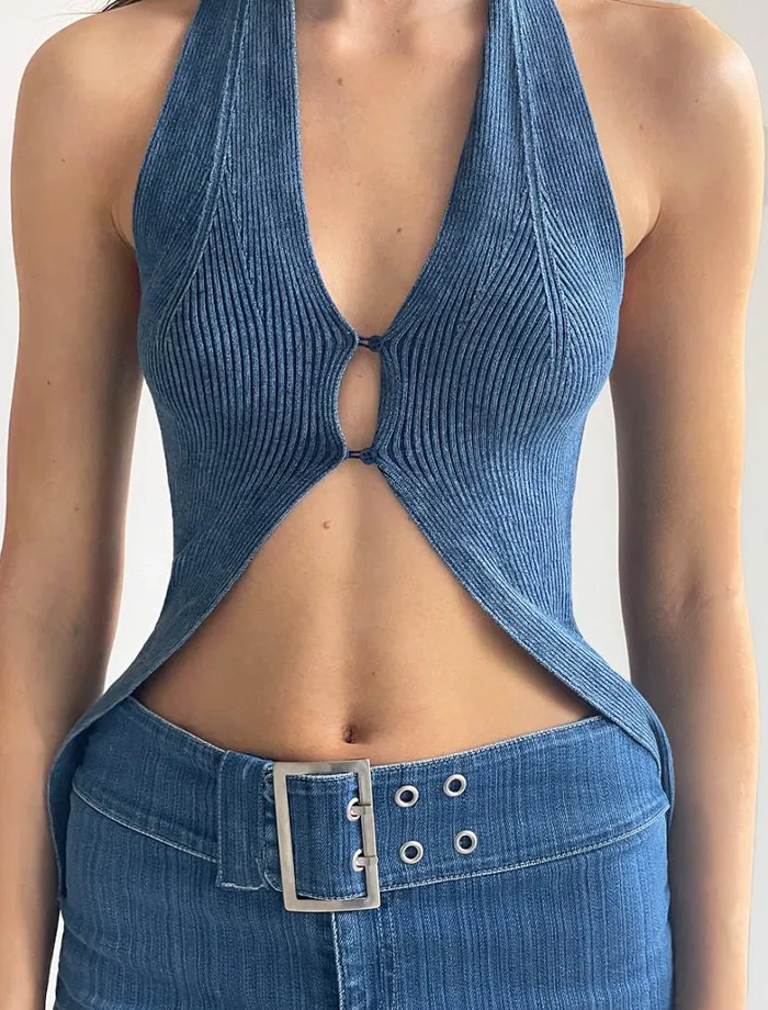 No 1629 Biarritz Indigo Women Paloma Wool Tops