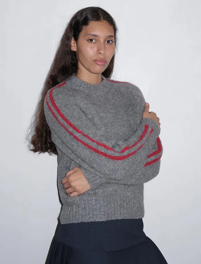 No 1786 Grand Slam Grey Women Paloma Wool Knits