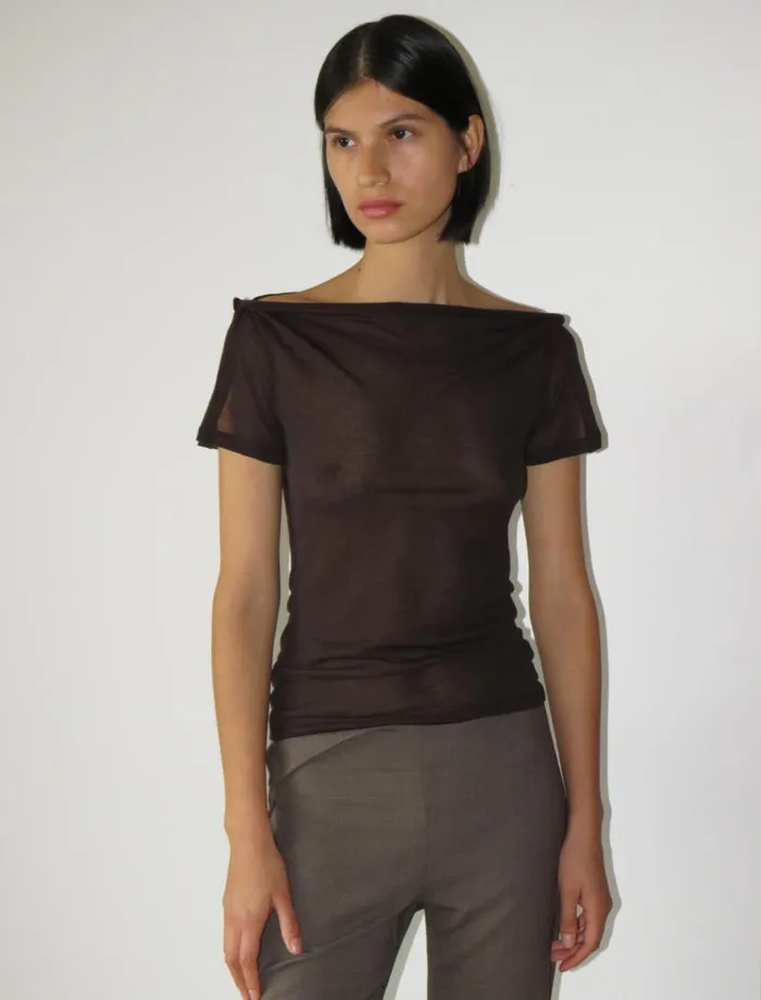 No 1979 Brusi Brown Women Paloma Wool Tops