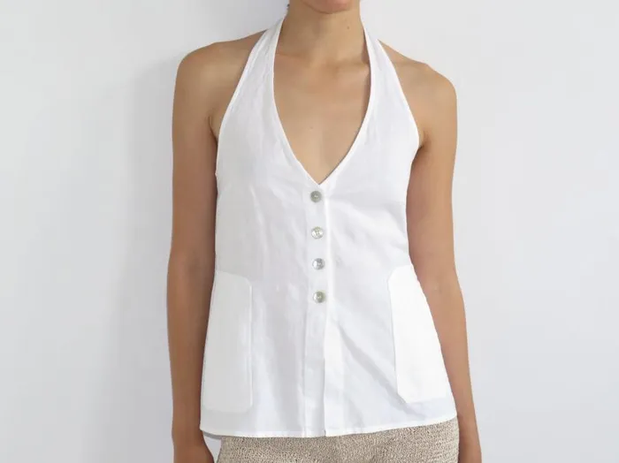 No 2099 Aric White Women Paloma Wool Tops