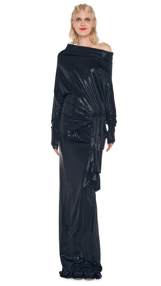 Norma Kamali Dresses FOUR SLEEVE ALL IN ONE GOWN Black 8211 Clothing