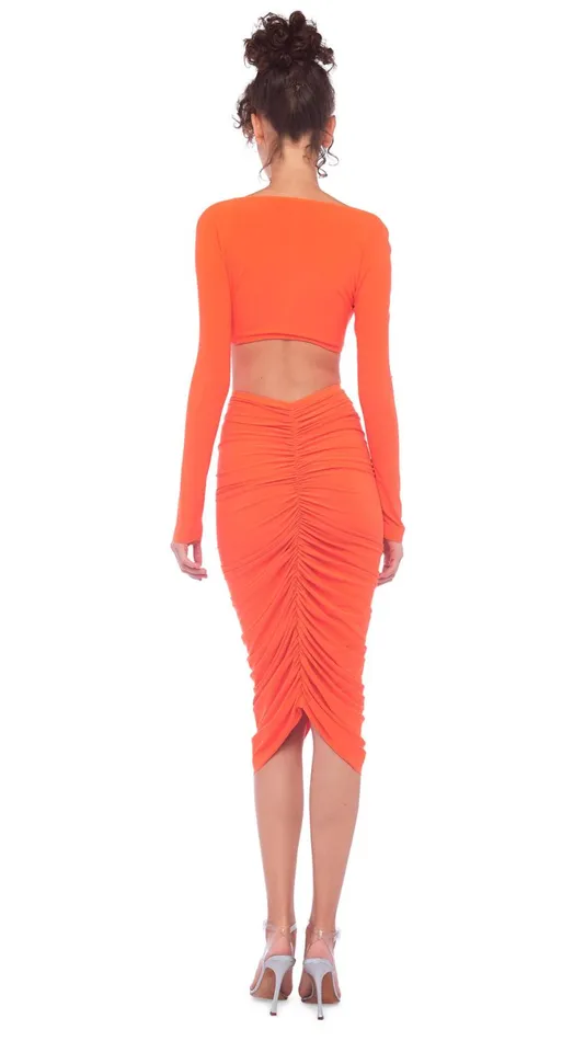 Norma Kamali Tops CROPPED SWEETHEART TOP Sos 8211 Clothing