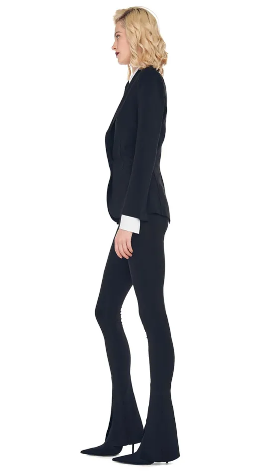 Norma Kamali Wardrobe SPAT LEGGING With CLASSIC SINGLE BREASTED JACKET 8211 Clothing Norma Kamali Wardrobe SPAT LEGGING With CLASSIC SINGLE BREASTED JACKET 8211 Clothing