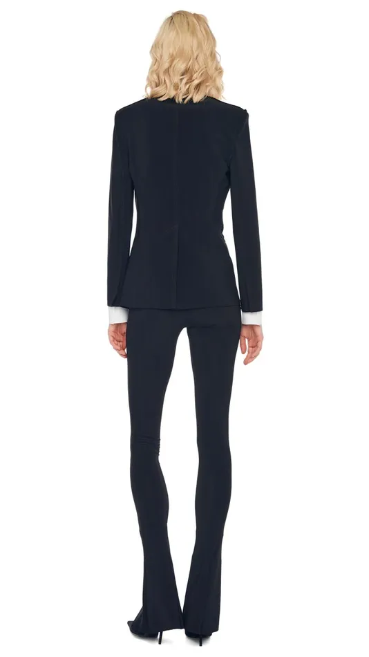 Norma Kamali Wardrobe SPAT LEGGING With CLASSIC SINGLE BREASTED JACKET 8211 Clothing Norma Kamali Wardrobe SPAT LEGGING With CLASSIC SINGLE BREASTED JACKET 8211 Clothing