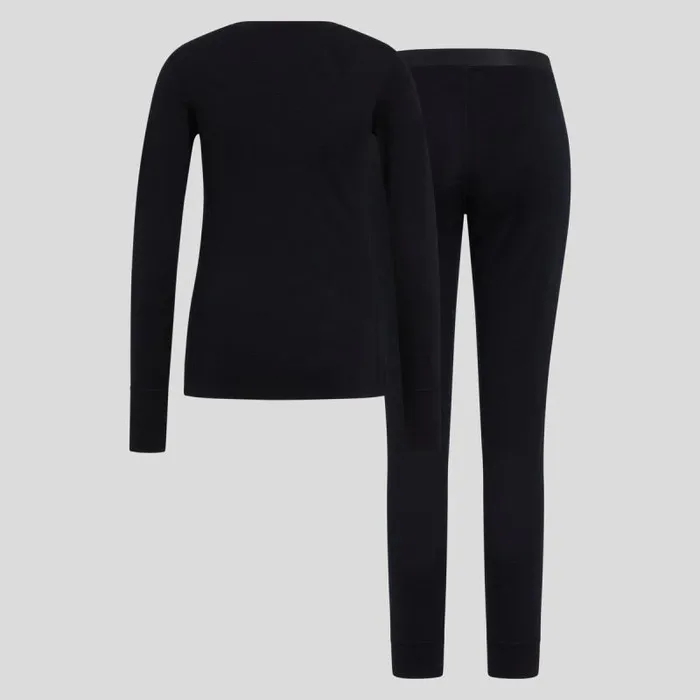 Odlo Base Layers The Natural Merino 200 Base Layer Set Black 8211 Women