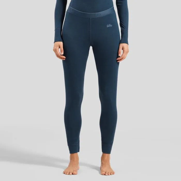 Odlo Base Layers The Natural Merino Warm Base Layer Set Blue Wing Teal 8211 Blue Ashes 8211 Women