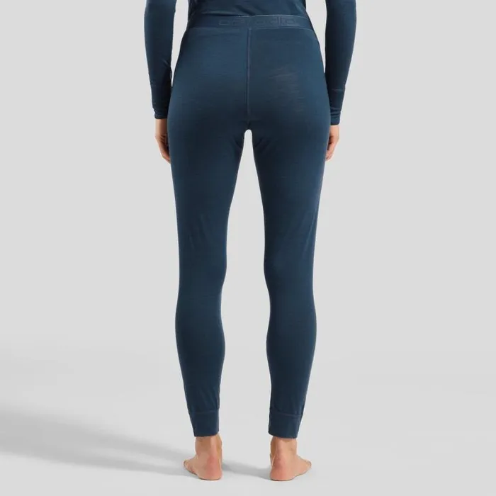 Odlo Base Layers The Natural Merino Warm Base Layer Set Blue Wing Teal 8211 Blue Ashes 8211 Women