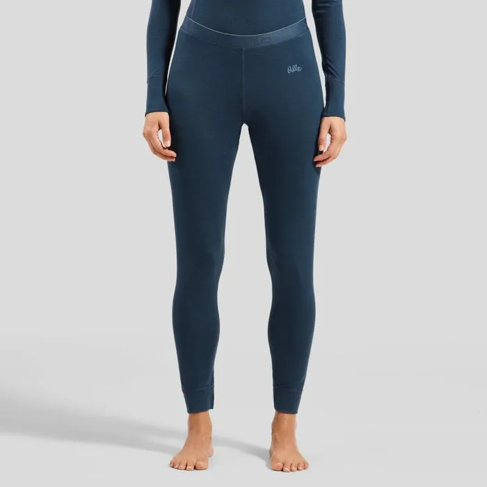 Odlo Base Layers The Natural Merino Warm Base Layer Set Blue Wing Teal 8211 Blue Ashes 8211 Women