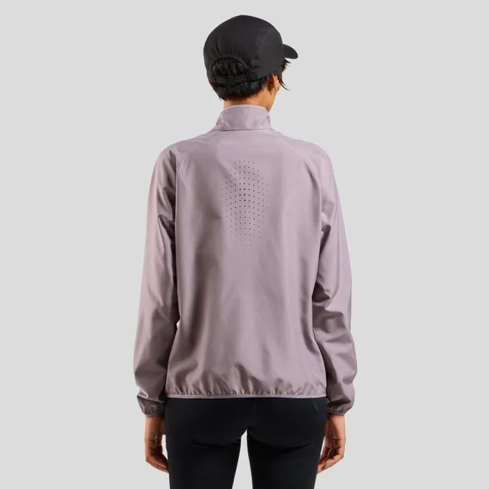 Odlo Jackets and Vests The Essentials Light Running Jacket Gray Ridge 8211 Women