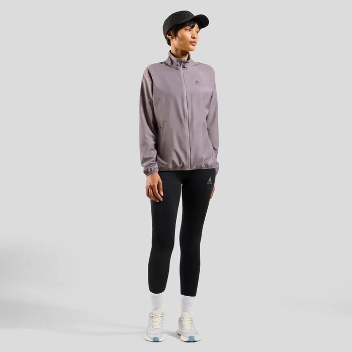 Odlo Jackets and Vests The Essentials Light Running Jacket Gray Ridge 8211 Women