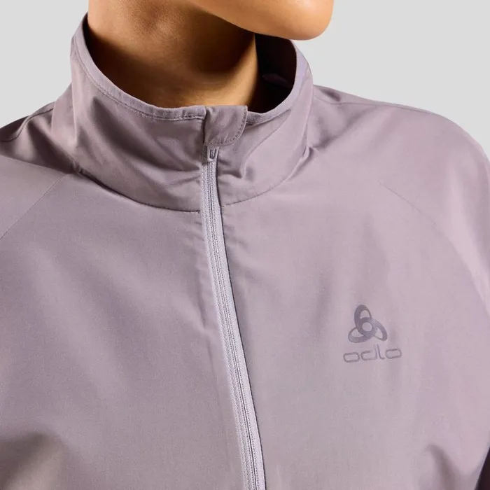 Odlo Jackets and Vests The Essentials Light Running Jacket Gray Ridge 8211 Women