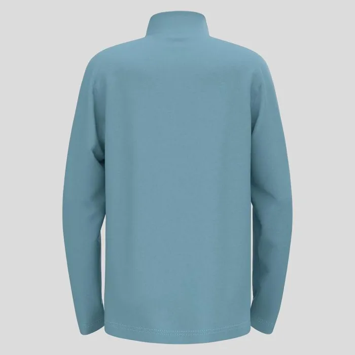 Odlo Mid Layers and Longsleeves The Berra 039 Mid Layer Zip Provincial Blue 8211 Kids
