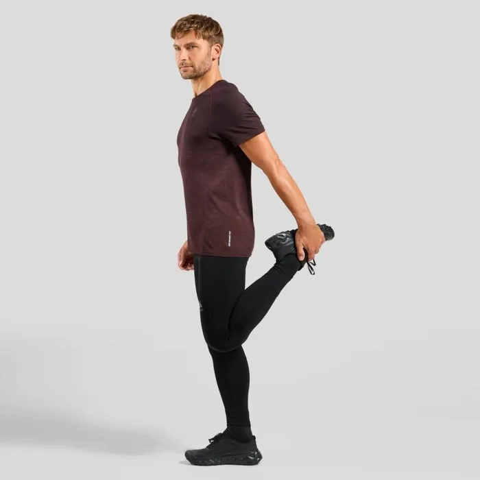 Odlo Pants and Tights The Essentials Warm Running And Training Tights Black 8211 Men