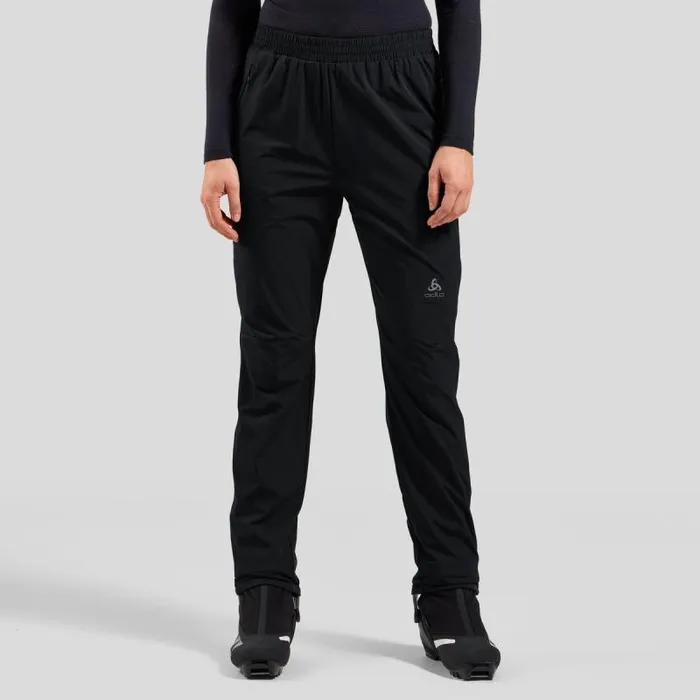 Odlo Pants and Tights The Windbreaker CrossCountry Pants Black 8211 Women
