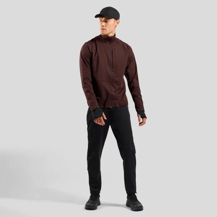 Odlo Running The Zeroweight Pro Warm Running Jacket 20 Fudge 8211 Men