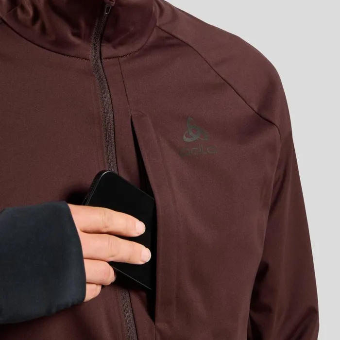 Odlo Running The Zeroweight Pro Warm Running Jacket 20 Fudge 8211 Men