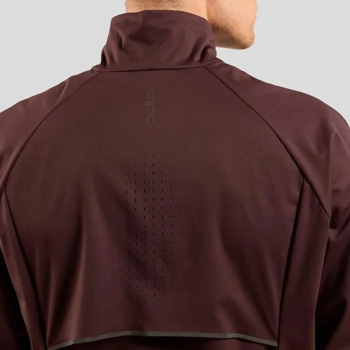 Odlo Running The Zeroweight Pro Warm Running Jacket 20 Fudge 8211 Men