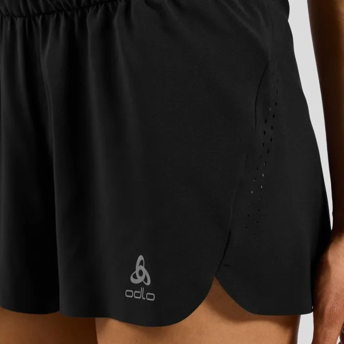Odlo Shorts The Zeroweight 3 Inch Running Shorts Black 8211 Women