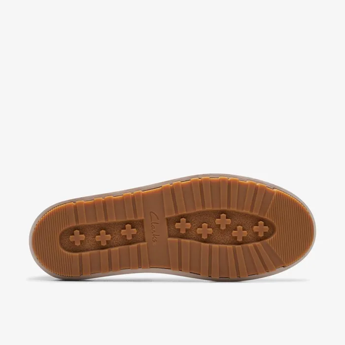 Orianna Move Navy Nubuck Women Clarks Platforms