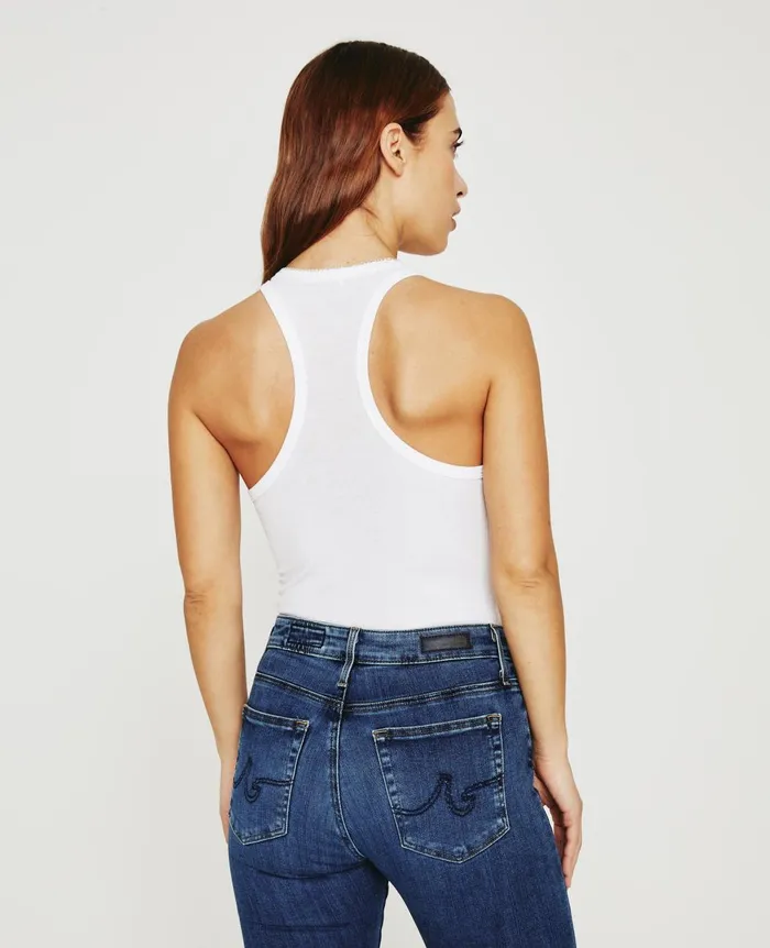Orso Tank True White Women AG Jeans Tees and Tanks