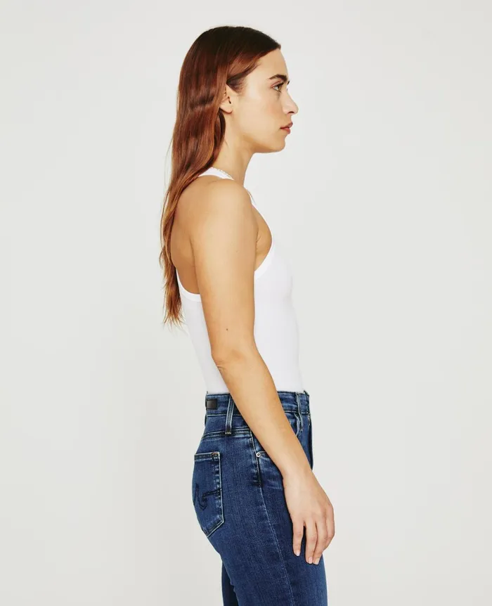 Orso Tank True White Women AG Jeans Tees and Tanks Orso Tank True White Women AG Jeans Tees and Tanks