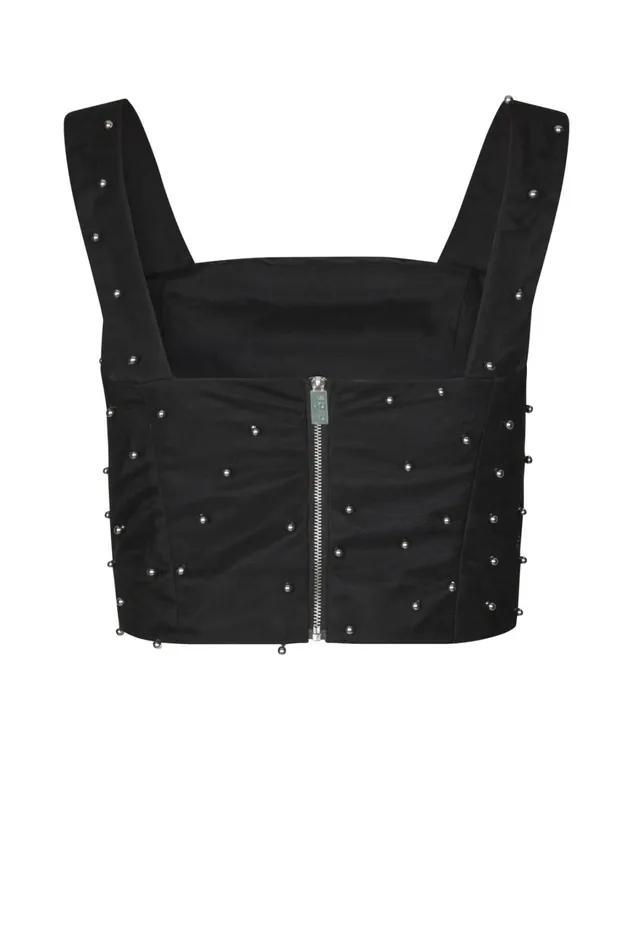 Pam Top 8211 Black Women Cras Tops