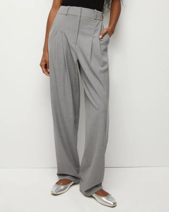 Pants Shop Veronica Beard Lagarde Pant Heather Grey