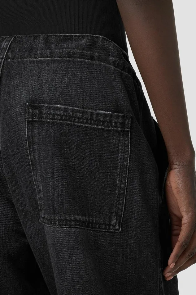 Pants Women Hudson Jeans Drawstring Parachute Pant Faded Black Pants Women Hudson Jeans Drawstring Parachute Pant Faded Black