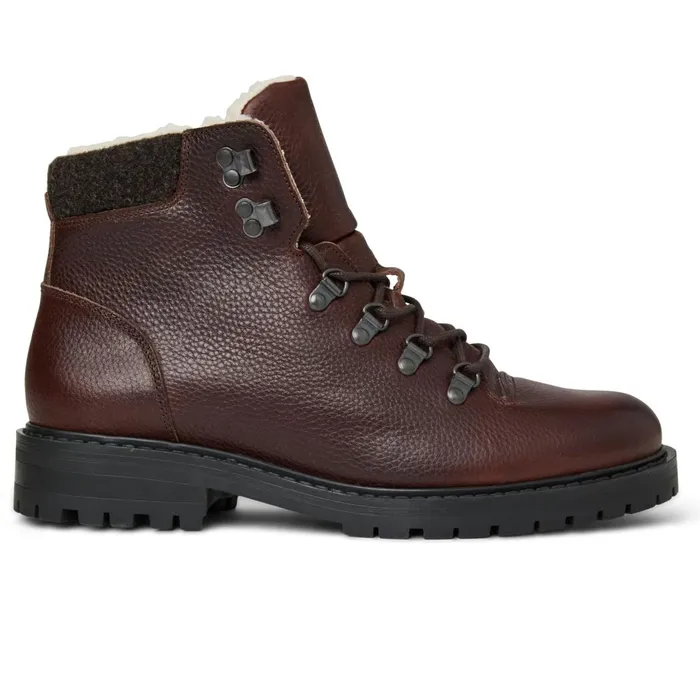 Philip Lace Up Leather Boot 8211 Brown Men Bruno Magli M BY BRUNO MAGLI