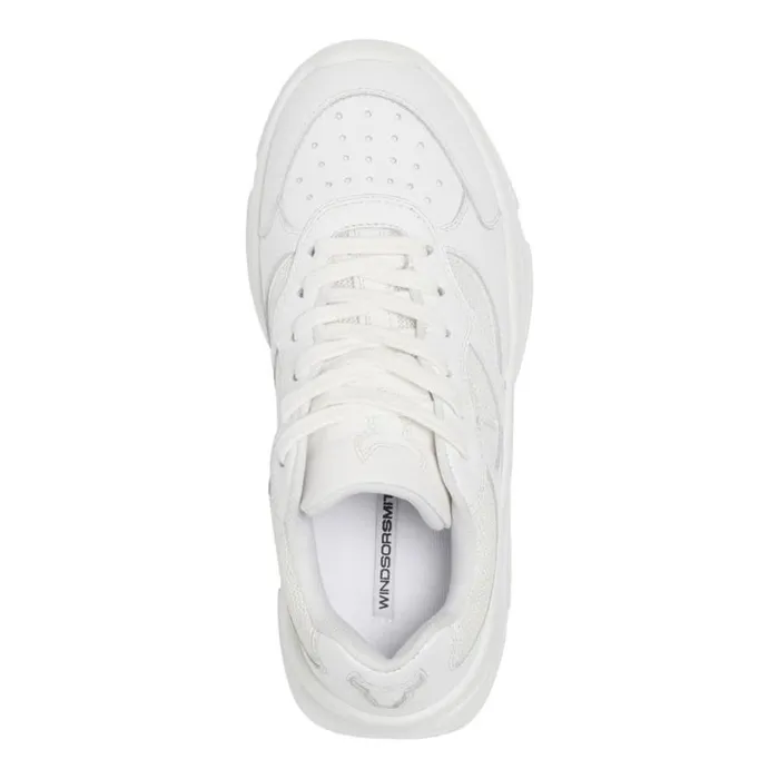 Platform Sneakers Women Windsor Smith GHOSTED WHITE SNEAKERS Platform Sneakers Women Windsor Smith GHOSTED WHITE SNEAKERS