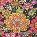 Plus Size 1960s Kaleidoscope Floral Cape May Swim Bottoms Plus Unique Vintage Two Piece Swim