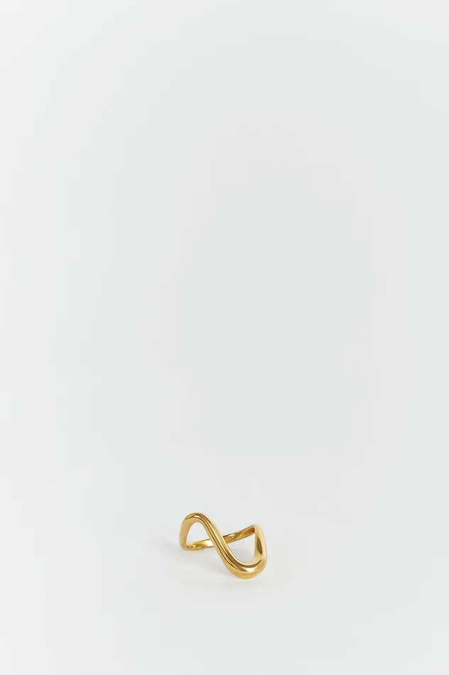 PORTER BONES GOLD RING Women DISSH Jewellery